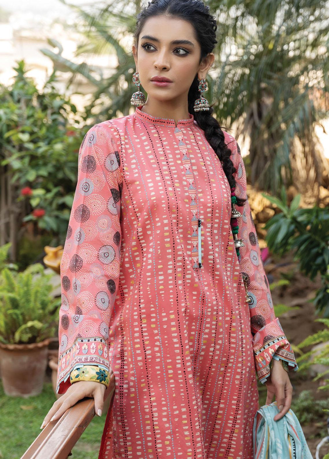 Dareechay By Lakhany Printed Lawn Suits Unstitched 3 Piece LSM22D DPC-3009 - Summer Collection