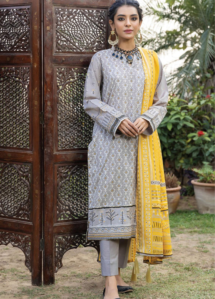 Dareechay By Lakhany Printed Lawn Suits Unstitched 3 Piece LSM22D DPC-3010 - Summer Collection