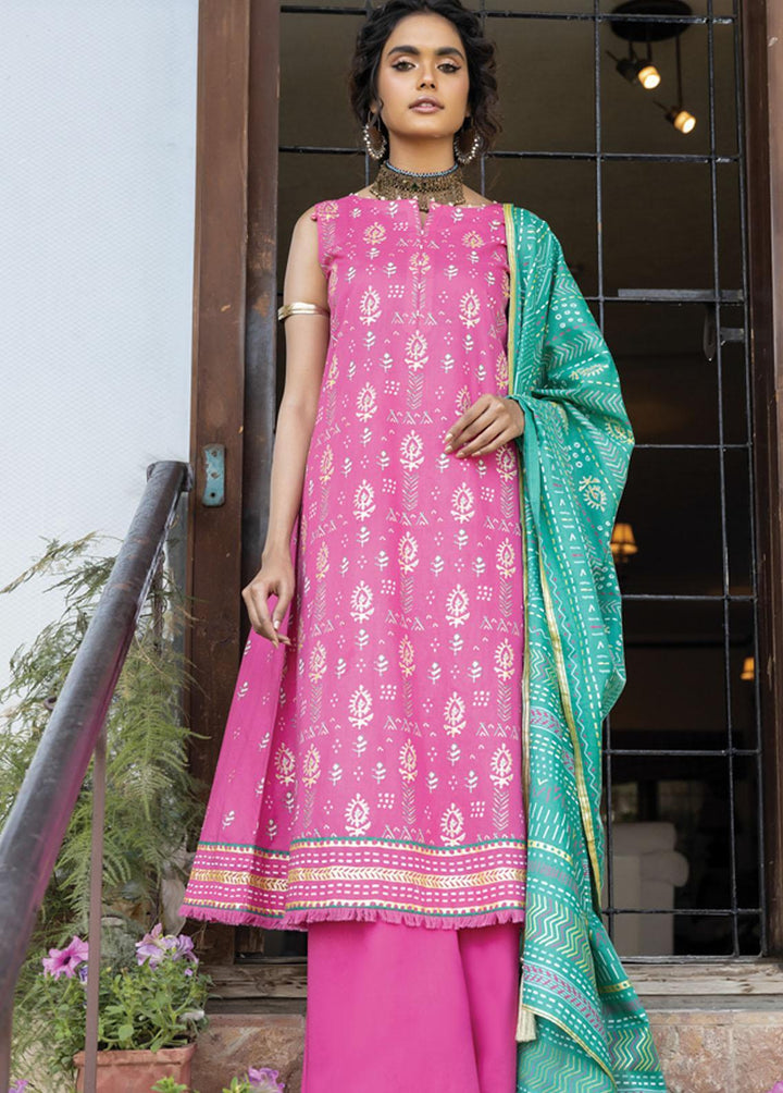 Dareechay By Lakhany Printed Lawn Suits Unstitched 3 Piece LSM22D DPC-3011 - Summer Collection