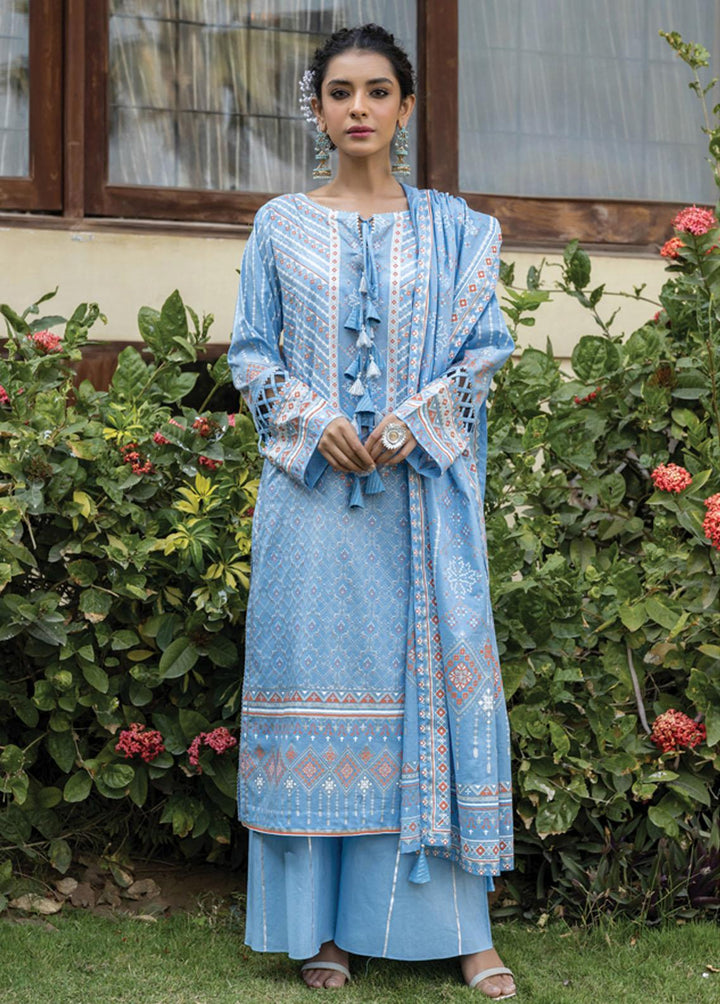 Dareechay By Lakhany Printed Lawn Suits Unstitched 3 Piece LSM22D DPC-3013 - Summer Collection
