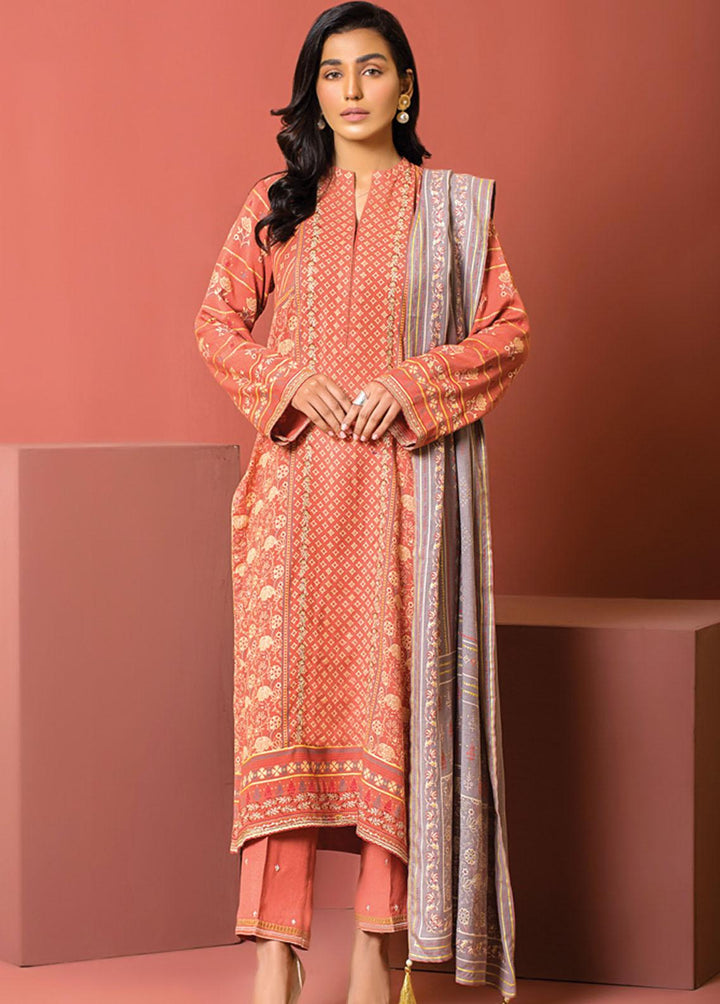 Dareechay By Lakhany Embroidered  Suits Unstitched 3 Piece LSM22DE DEC-EA-0395 - Winter Collection