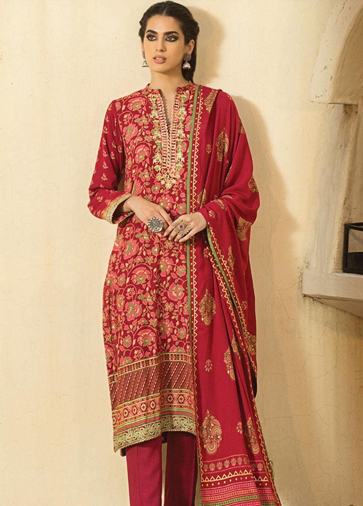 Dareechay By Lakhany Embroidered  Suits Unstitched 3 Piece LSM22DE DEC-SA-0137 - Winter Collection