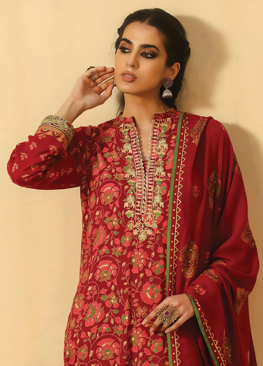 Dareechay By Lakhany Embroidered  Suits Unstitched 3 Piece LSM22DE DEC-SA-0137 - Winter Collection