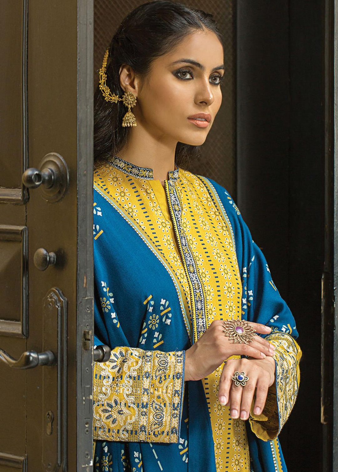 Dareechay By Lakhany Embroidered  Suits Unstitched 3 Piece LSM22DE DEC-SR-0064 - Winter Collection