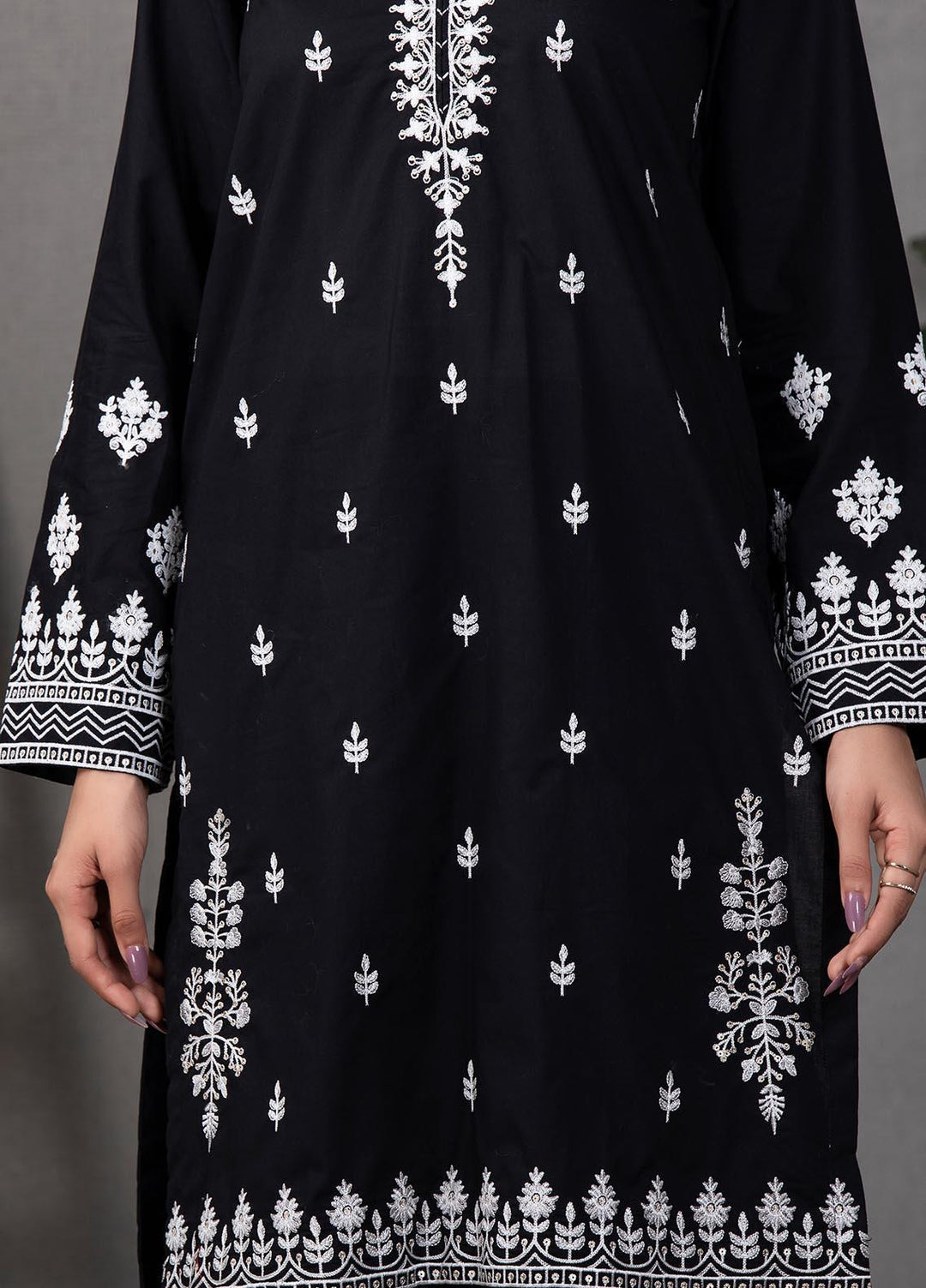Lakhany Pret Embroidered  Cotton Kurties LSM21EB LSM-2203
