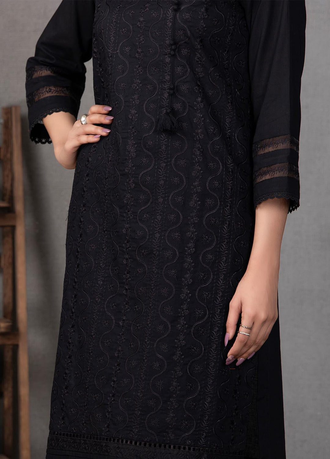 Lakhany Pret Embroidered  Cotton Kurties LSM21EB LSM-2205