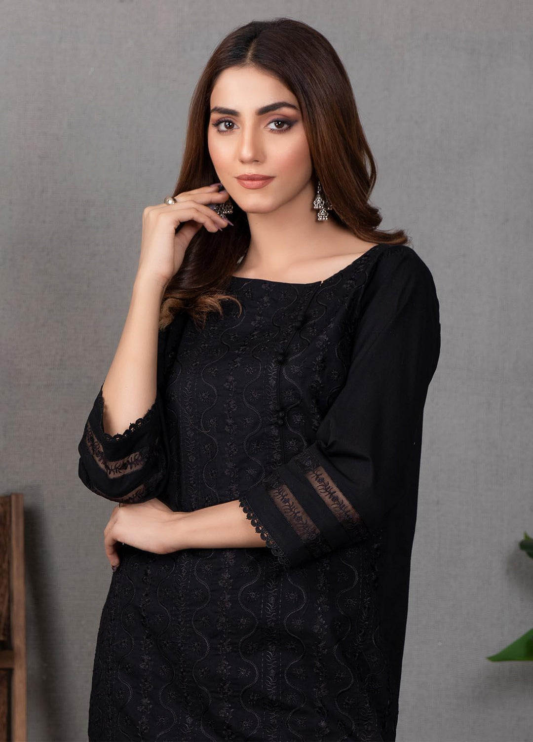 Lakhany Pret Embroidered  Cotton Kurties LSM21EB LSM-2205