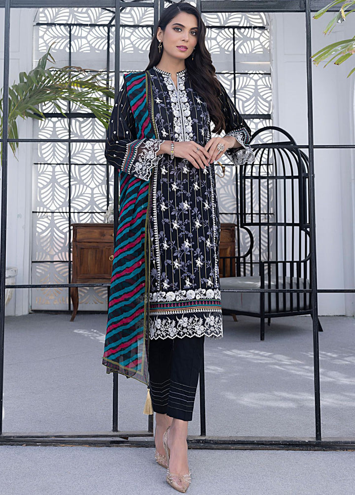 Lakhany Embroidered Lawn Suit Unstitched 3 Piece LSM24S2 LG-SR-0171 - Summer Collection