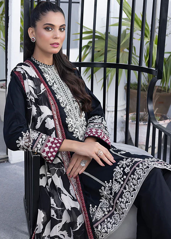 Lakhany Embroidered Lawn Suit Unstitched 3 Piece LSM24S2 LG-UB-0021 - Summer Collection
