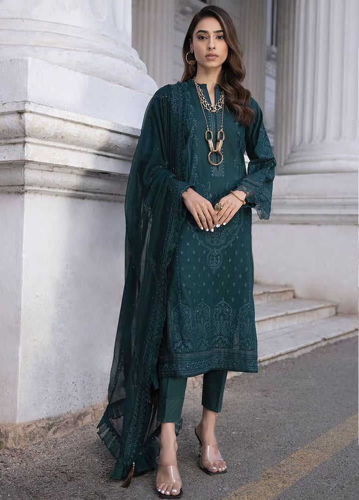 Lakhany Embroidered Dobby Suits Unstitched 3 Piece LSM24S LG-AM-0056 - Spring Summer Collection