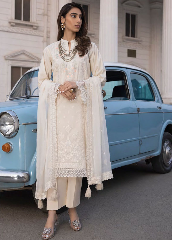 Lakhany Embroidered Dobby Suits Unstitched 3 Piece LSM24S LG-IZ-0075 - Spring Summer Collection
