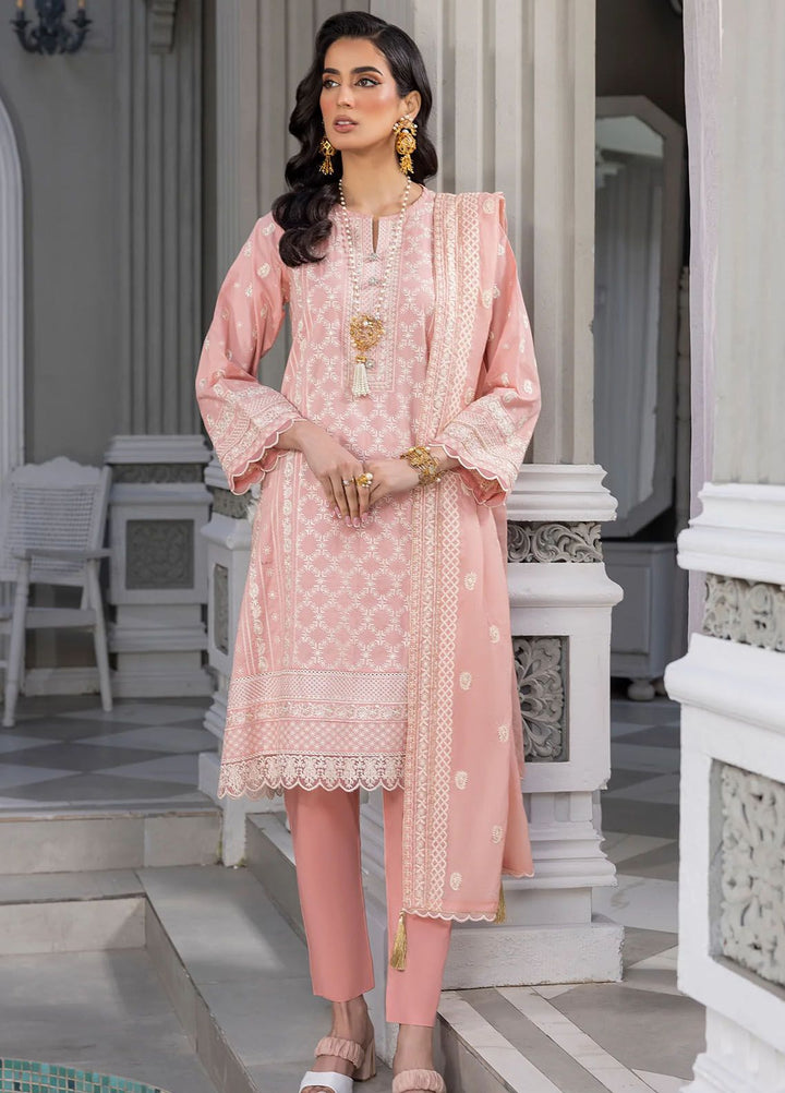 Lakhany Embroidered Lawn Suits Unstitched 3 Piece LSM24E LG-AM-0060 - Eid Collection