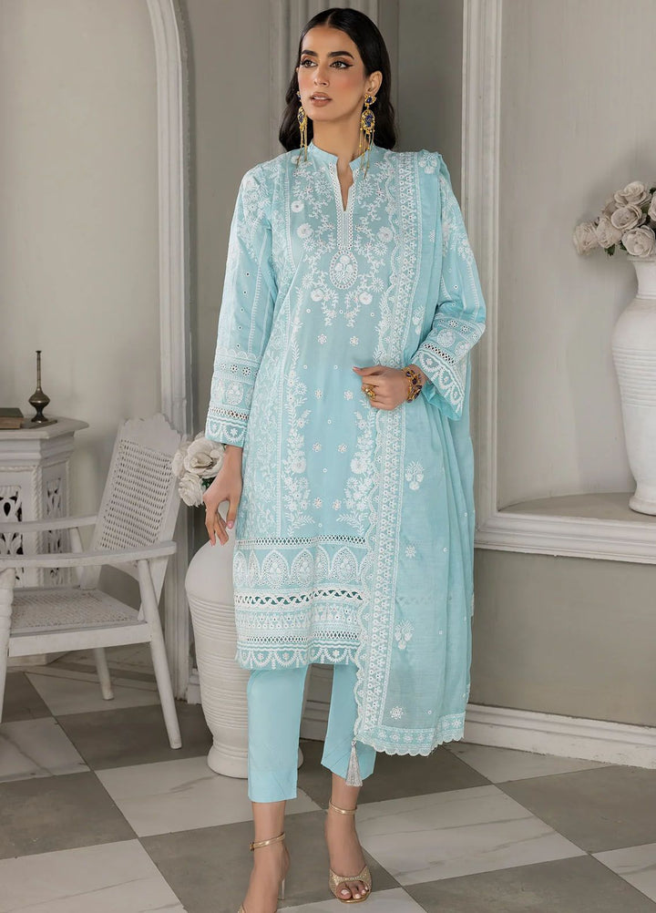 Lakhany Embroidered Lawn Suits Unstitched 3 Piece LSM24E LG-RM-0044 - Eid Collection