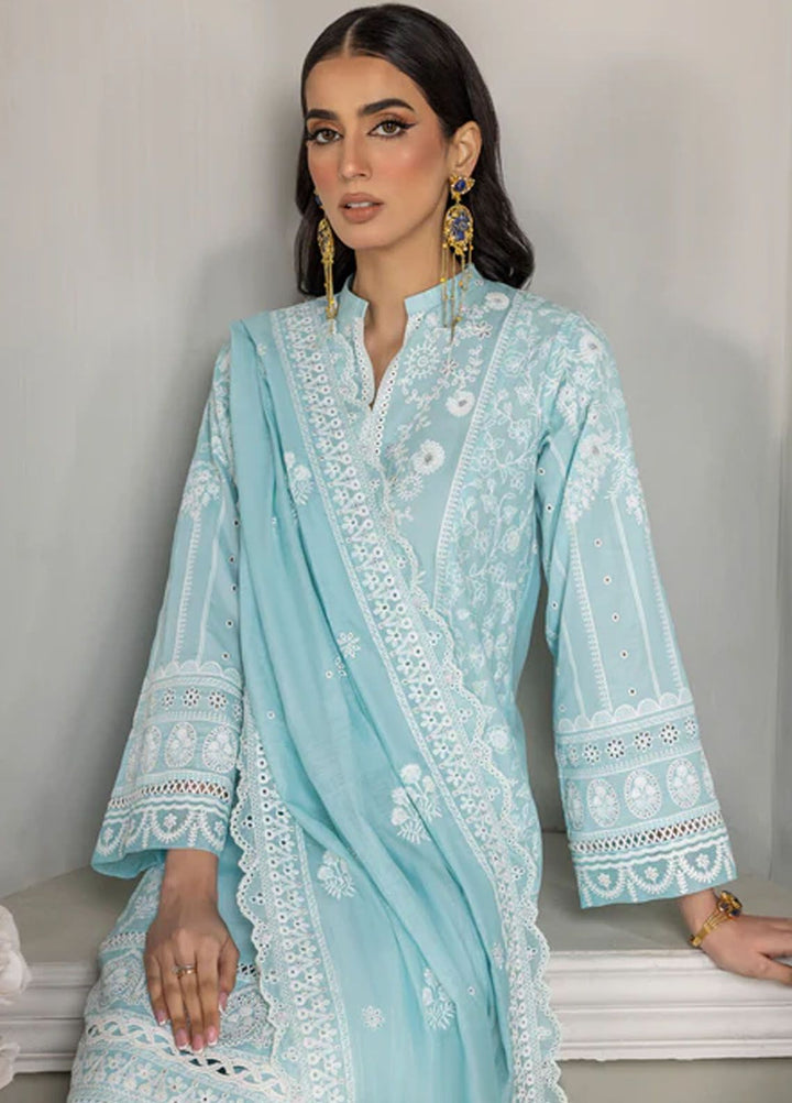 Lakhany Embroidered Lawn Suits Unstitched 3 Piece LSM24E LG-RM-0044 - Eid Collection