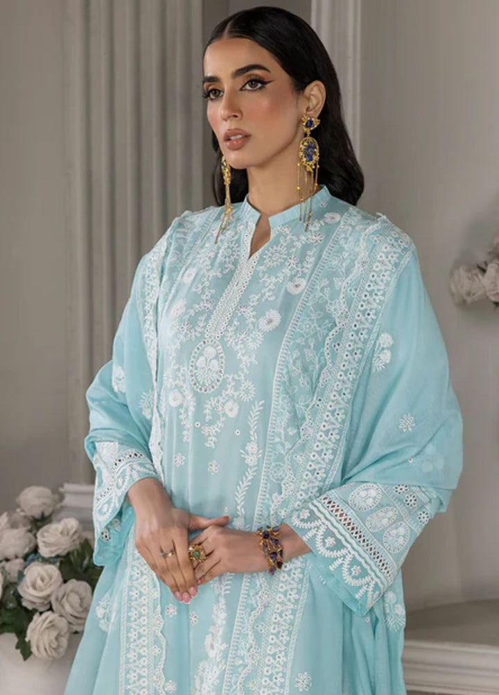 Lakhany Embroidered Lawn Suits Unstitched 3 Piece LSM24E LG-RM-0044 - Eid Collection