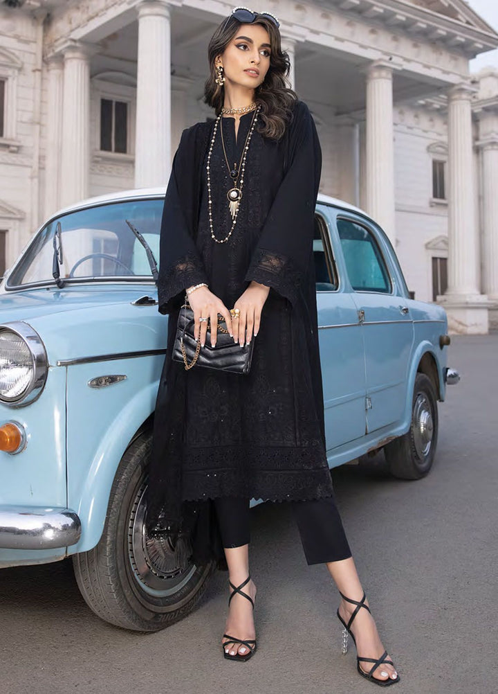 Lakhany Embroidered Lawn Suits Unstitched 3 Piece LSM24S LG-IZ-0111 - Spring Summer Collection