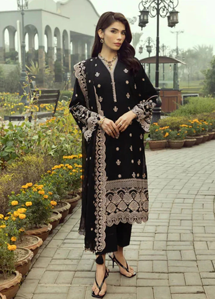 Lakhany Embroidered Lawn Suits Unstitched 3 Piece LSM25EL LG-IZ-0305 - Eid Collection
