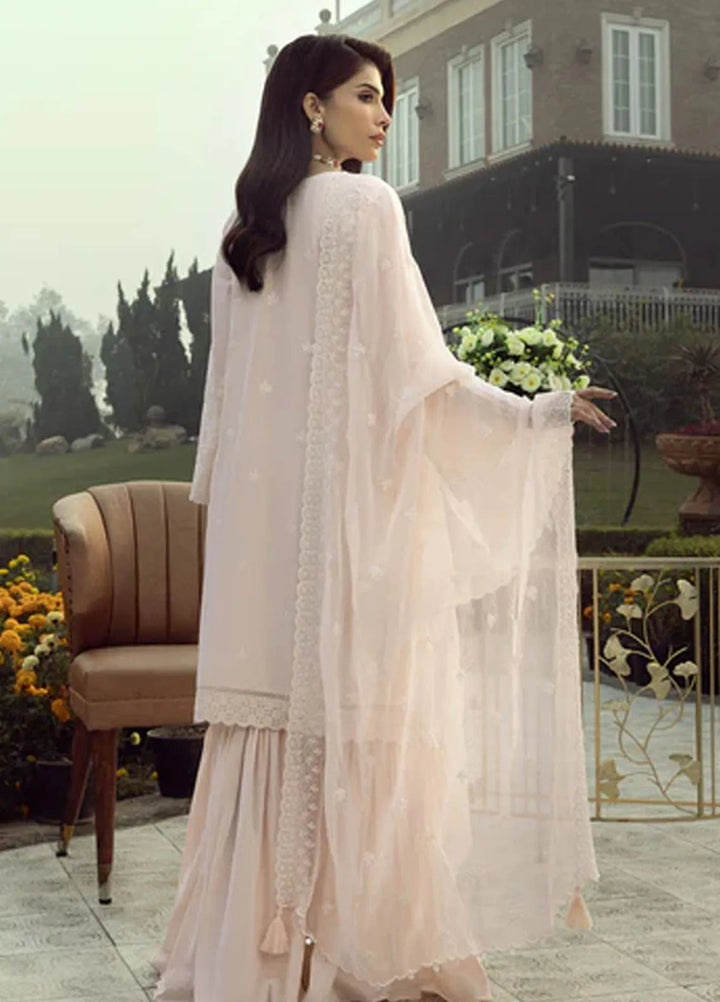 Lakhany Embroidered Lawn Suits Unstitched 3 Piece LSM25EL LG-UB-0126 - Eid Collection