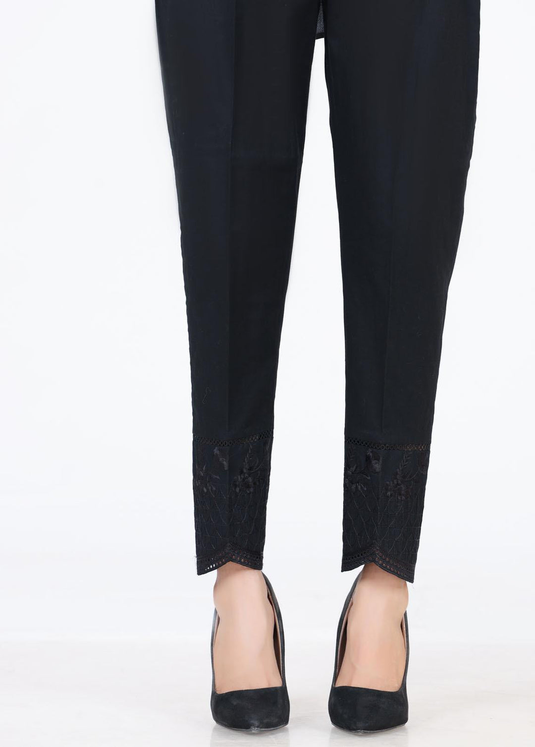 Lakhany Cambric Embroidered Trousers for Women -  LSM21CT LSM-T-2348 (B)