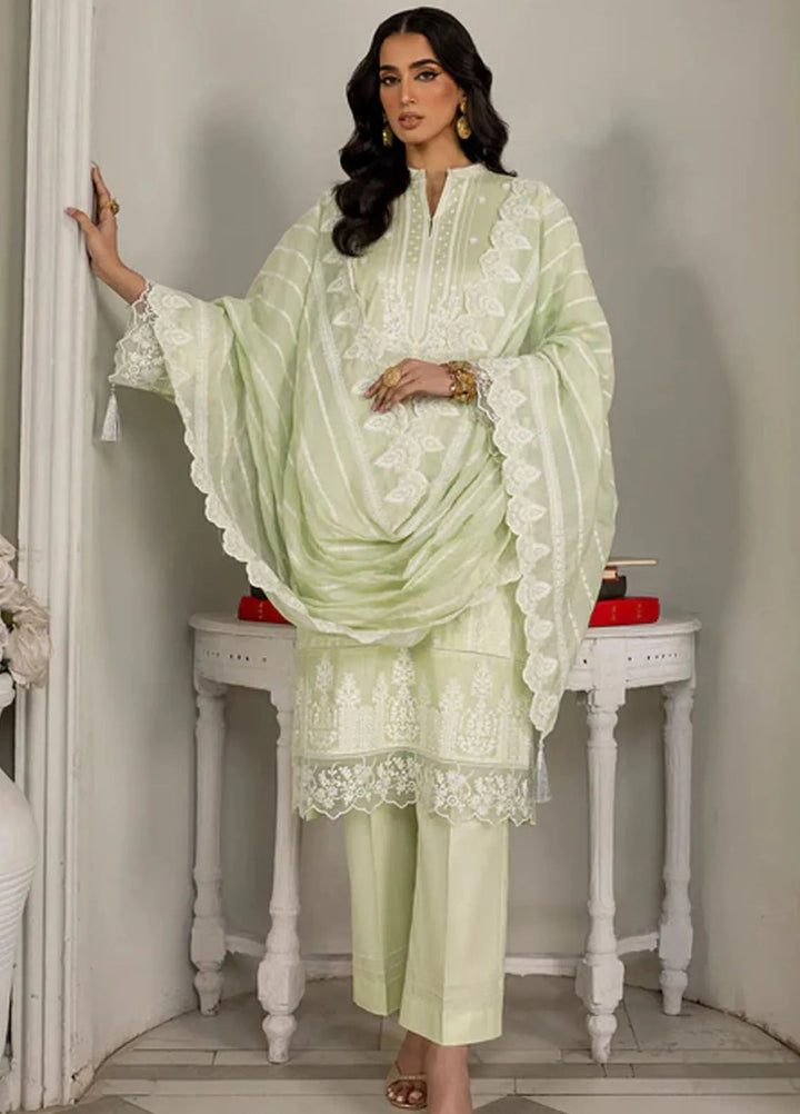 Lakhany Embroidered Pret Lawn Suits 3 Piece LSM24E LG-SR-0175 - Eid Collection