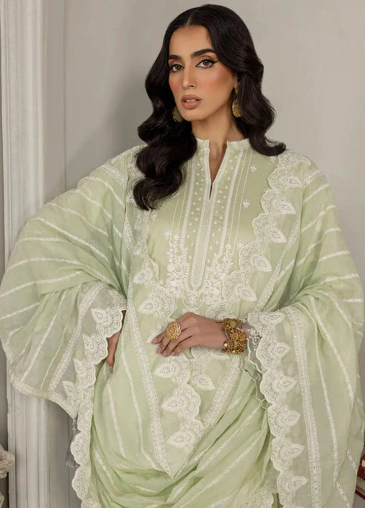 Lakhany Embroidered Pret Lawn Suits 3 Piece LSM24E LG-SR-0175 - Eid Collection