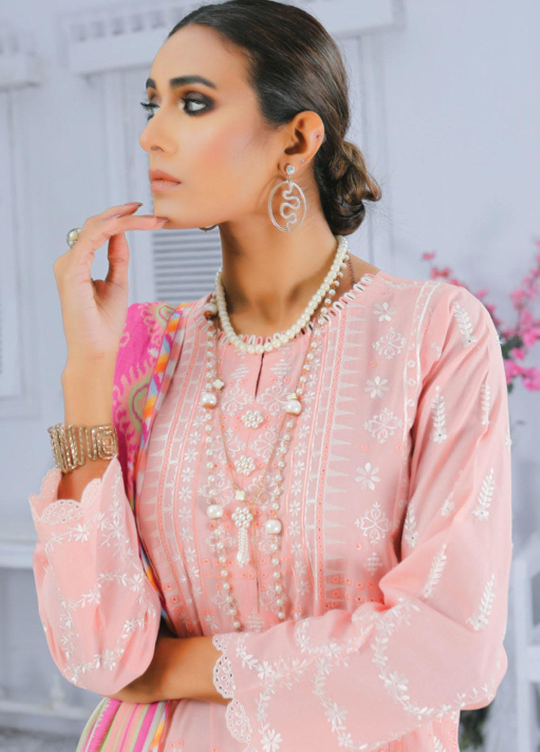 Lakhany Embroidered Lawn Suits Unstitched 3 Piece LSM22S EC-2230 - Spring / Summer Collection