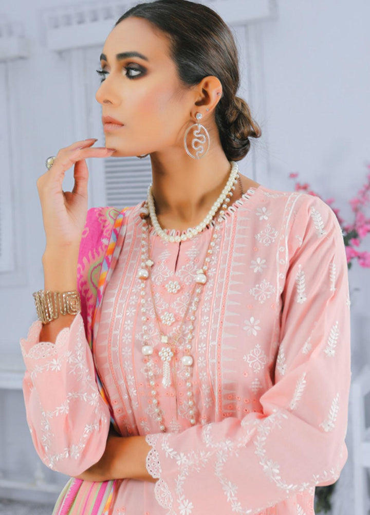 Lakhany Embroidered Lawn Suits Unstitched 3 Piece LSM22S EC-2230 - Spring / Summer Collection