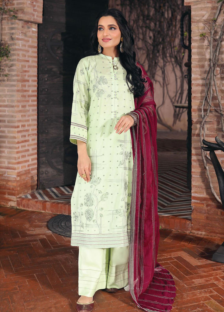 Lakhany Embroidered Lawn Suits Unstitched 3 Piece LSM22-S2 SEC-3023 - Spring Collection