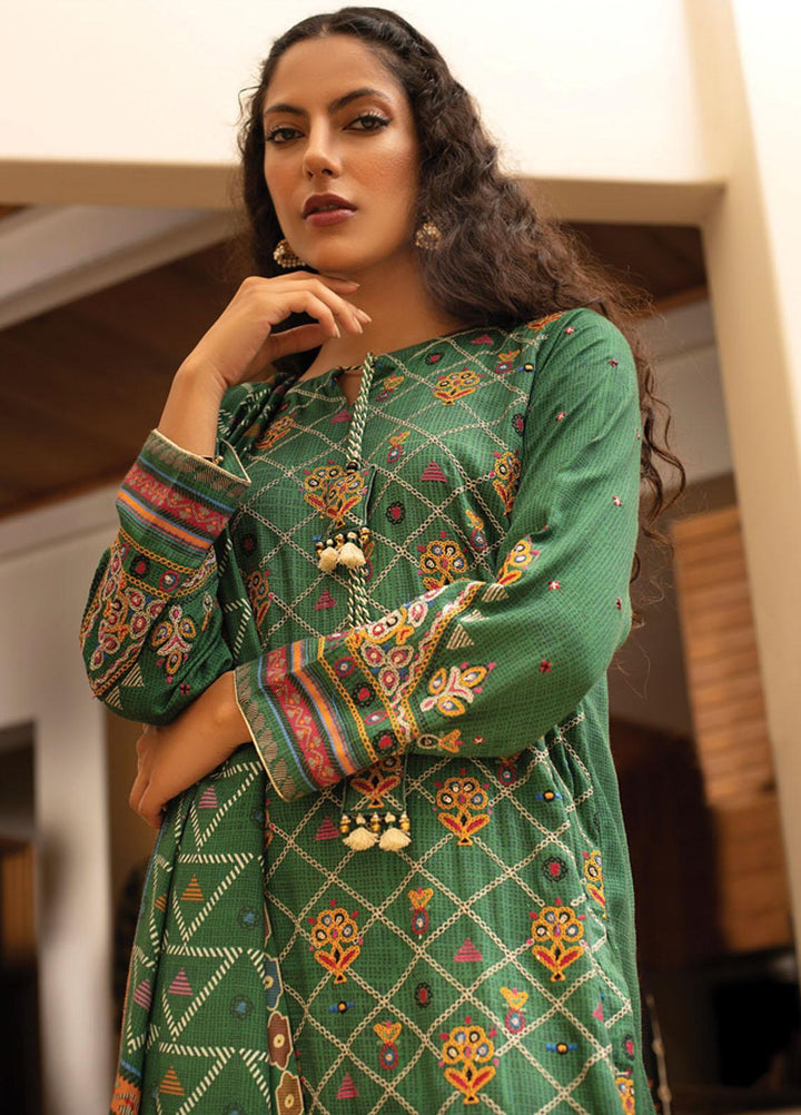 Lakhany Embroidered Linen Suits Unstitched 3 Piece LSM21W WLC-5033 - Winter Collection