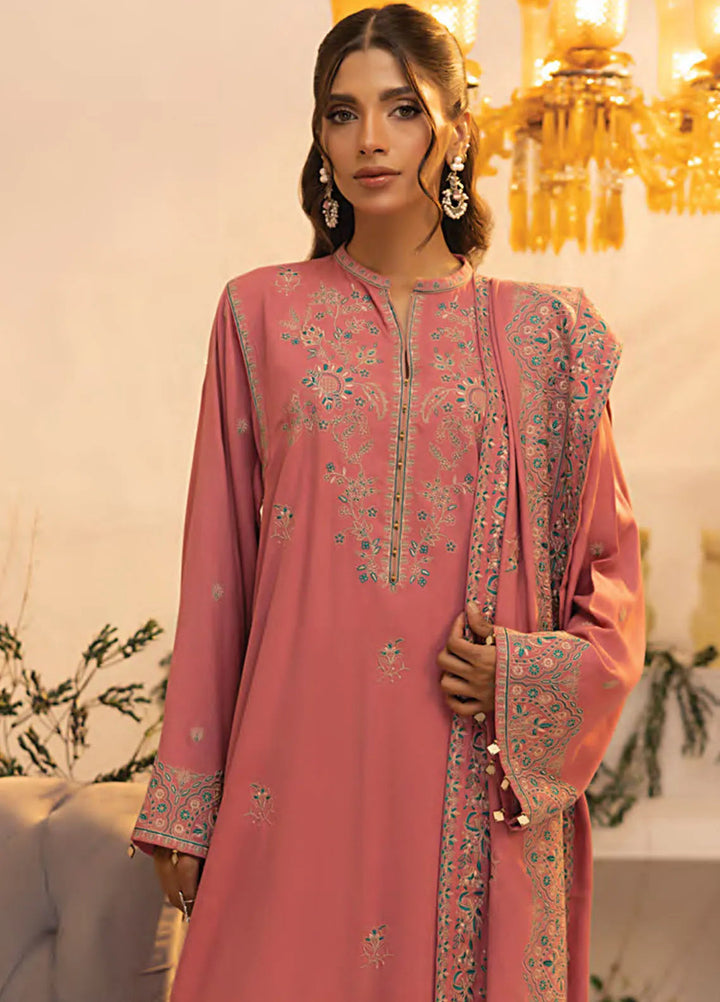 Lakhany Embroidered Wool Suit Unstitched 3 Piece LSM24CU LG-IZ-0277 - Winter Collection