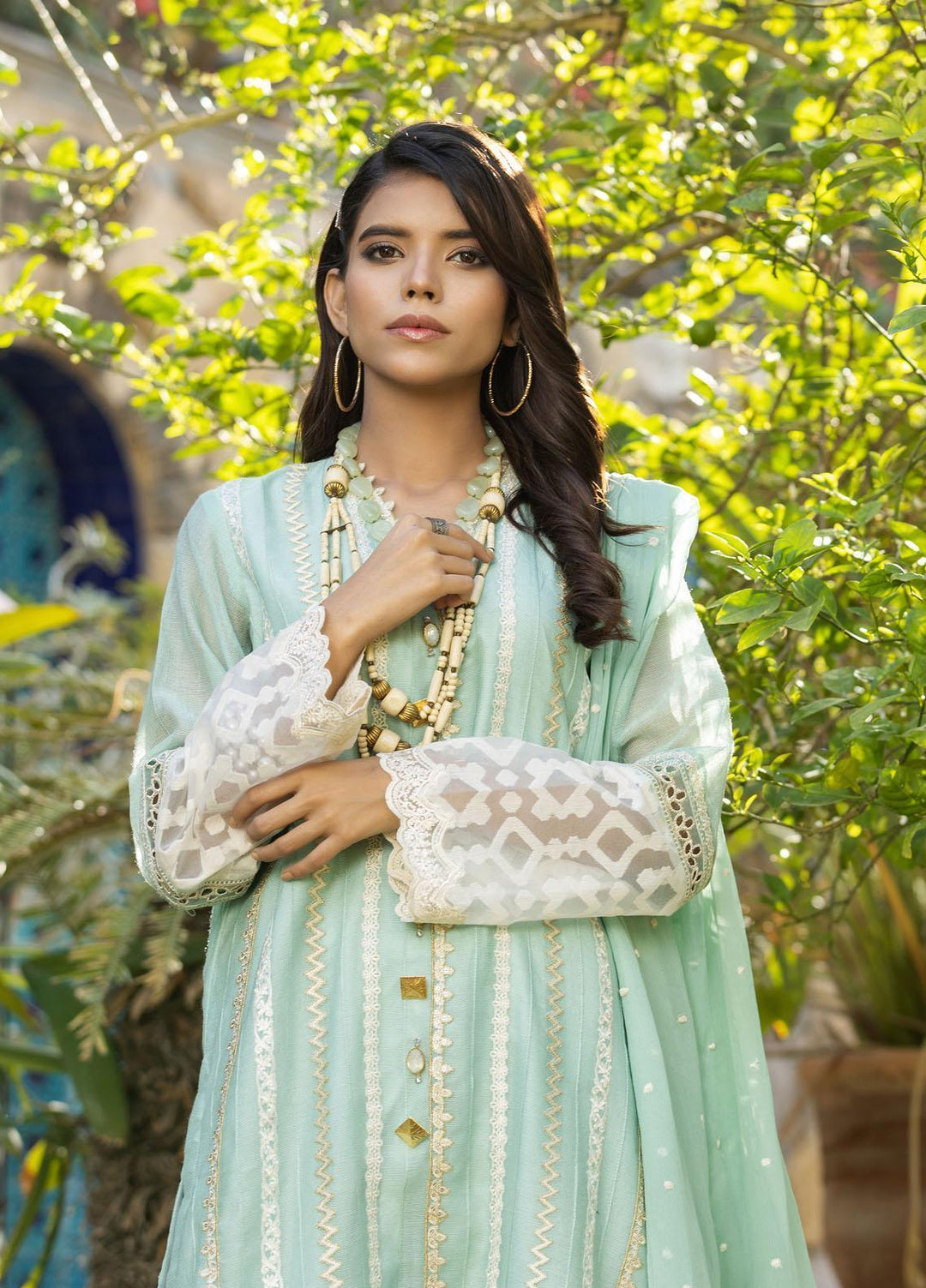 Lakhany Pret  Khaadi Net 3 Piece Suit LSM-2715