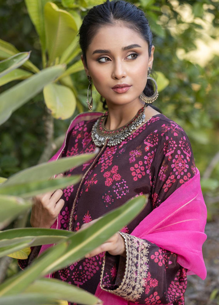 Lakhany Casual Pret  Raw Silk 3 Piece Suit LSM-2775