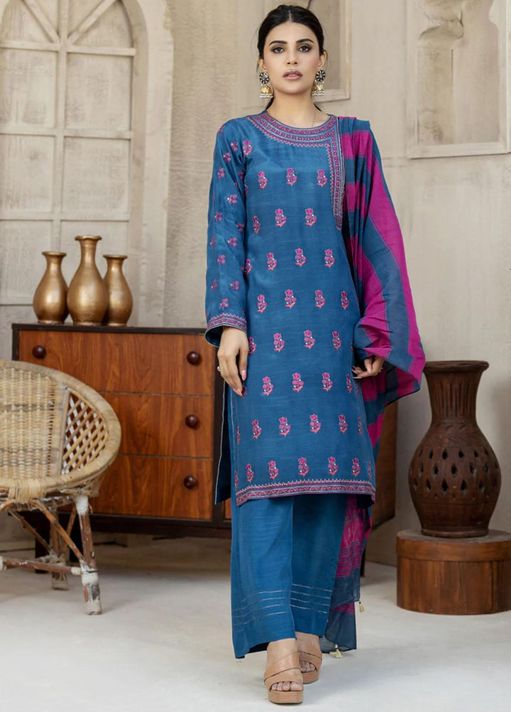 Lakhany Pret  Raw Silk 3 Piece Suit LSM-2659