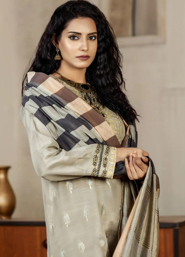 Lakhany Pret  Raw Silk 3 Piece Suit LSM-2657