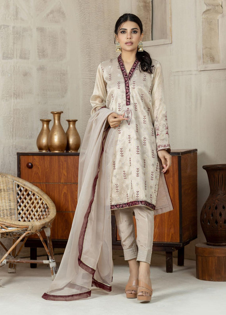 Lakhany Pret Embriodered Missouri 3 Piece Suit LSM-2604