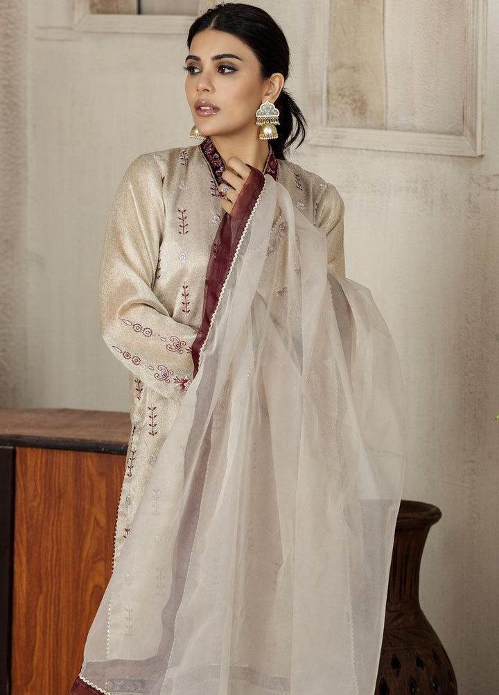 Lakhany Pret Embriodered Missouri 3 Piece Suit LSM-2604
