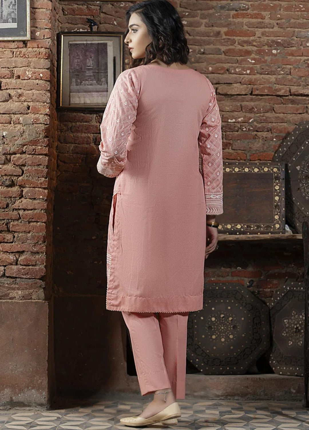 Komal By Lakhany Embroidered Lawn Suits Unstitched 2 Piece LSM21KE EC-2183 - Summer Collection