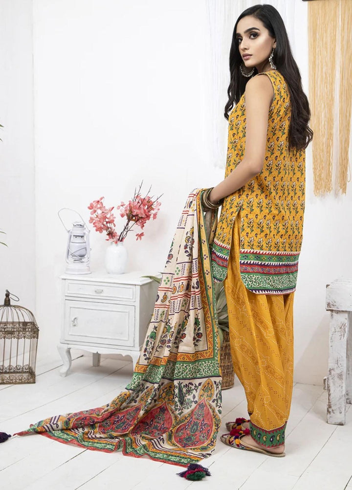 Komal By Lakhany Embroidered Lawn Suits Unstitched 3 Piece LSM21KE MSC-2045 - Summer Collection