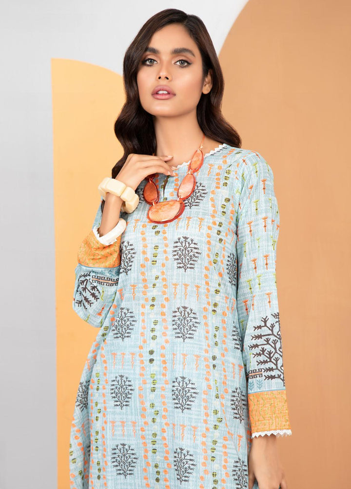 Lakhany Printed Lawn Suits Unstitched 3 Piece LSM21KP KPL-2021-A - Summer Collection
