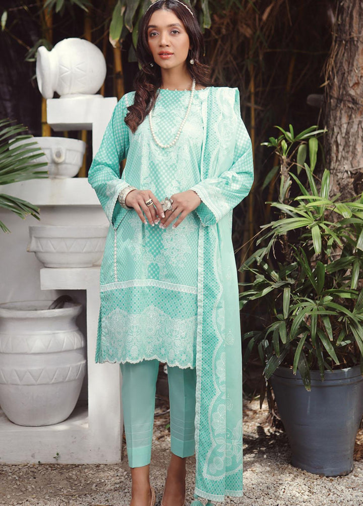 Komal Prints By Lakhany Printed Lawn Suits Unstitched 3 Piece LSM22KP KPC-7423-A - Summer Collection