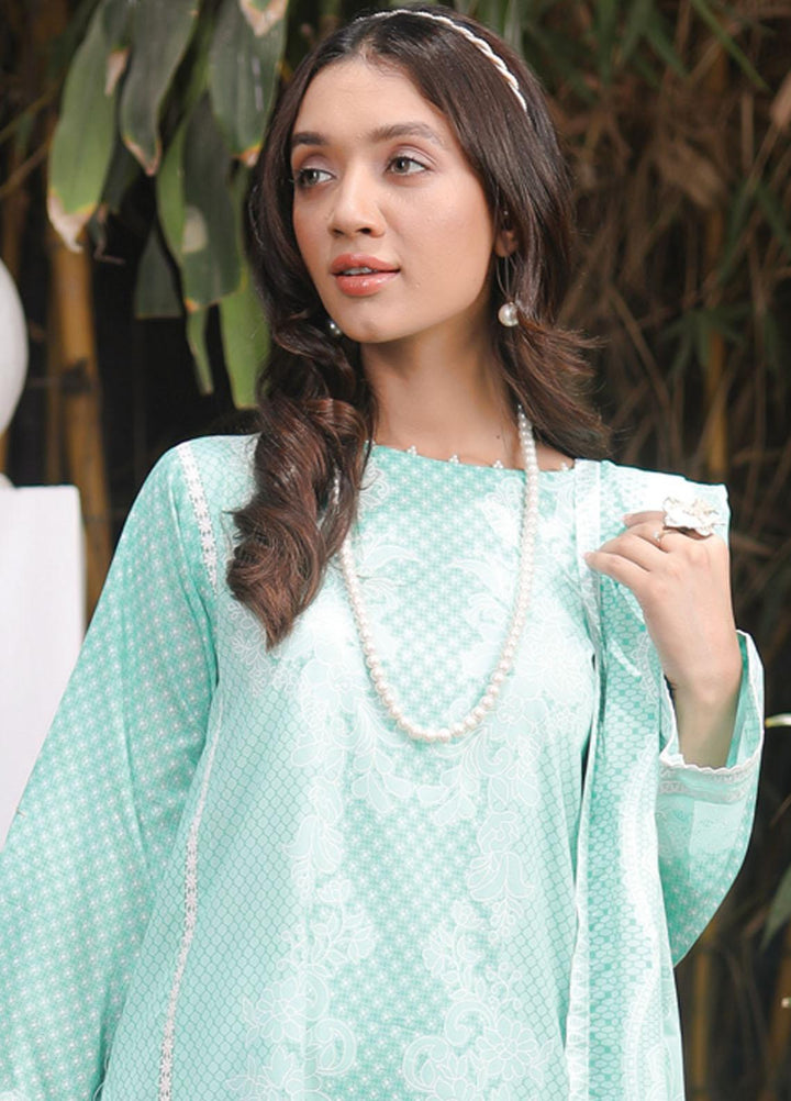 Komal Prints By Lakhany Printed Lawn Suits Unstitched 3 Piece LSM22KP KPC-7423-A - Summer Collection