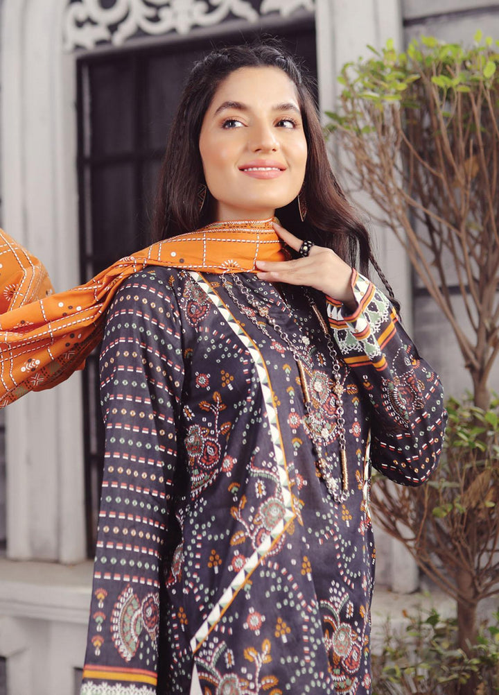 Komal Prints By Lakhany Printed Lawn Suits Unstitched 3 Piece LSM22KP KPC-7426-A - Summer Collection