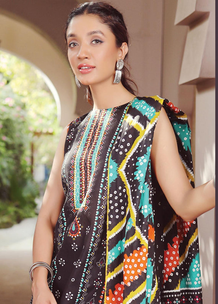 Komal Prints By Lakhany Printed Lawn Suits Unstitched 3 Piece LSM22KP KPC-7428-B - Summer Collection