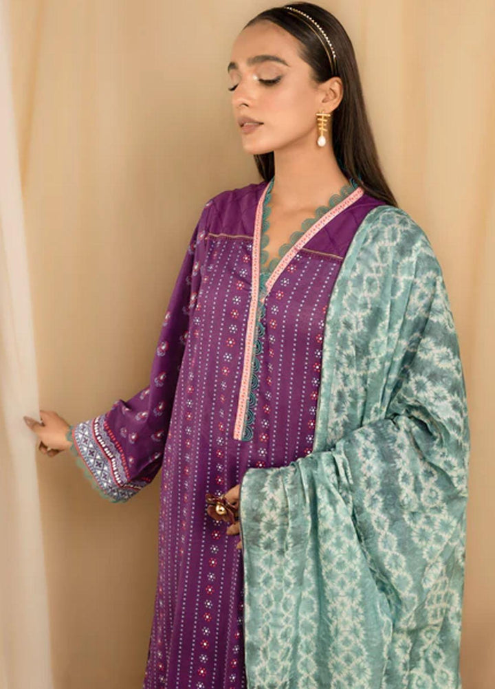 Lakhany Printed Lawn Suits Unstitched 3 Piece LSM23KP KPC-SR-0094-B - Summer Collection