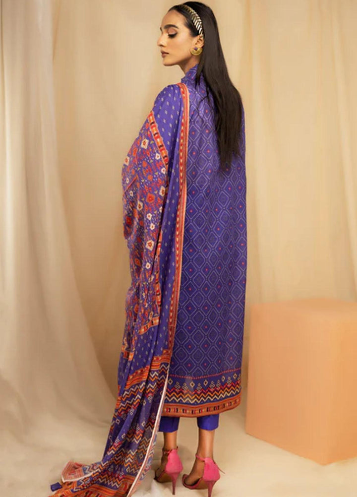 Lakhany Printed Lawn Suits Unstitched 3 Piece LSM23KP KPC-SR-0095-A - Summer Collection