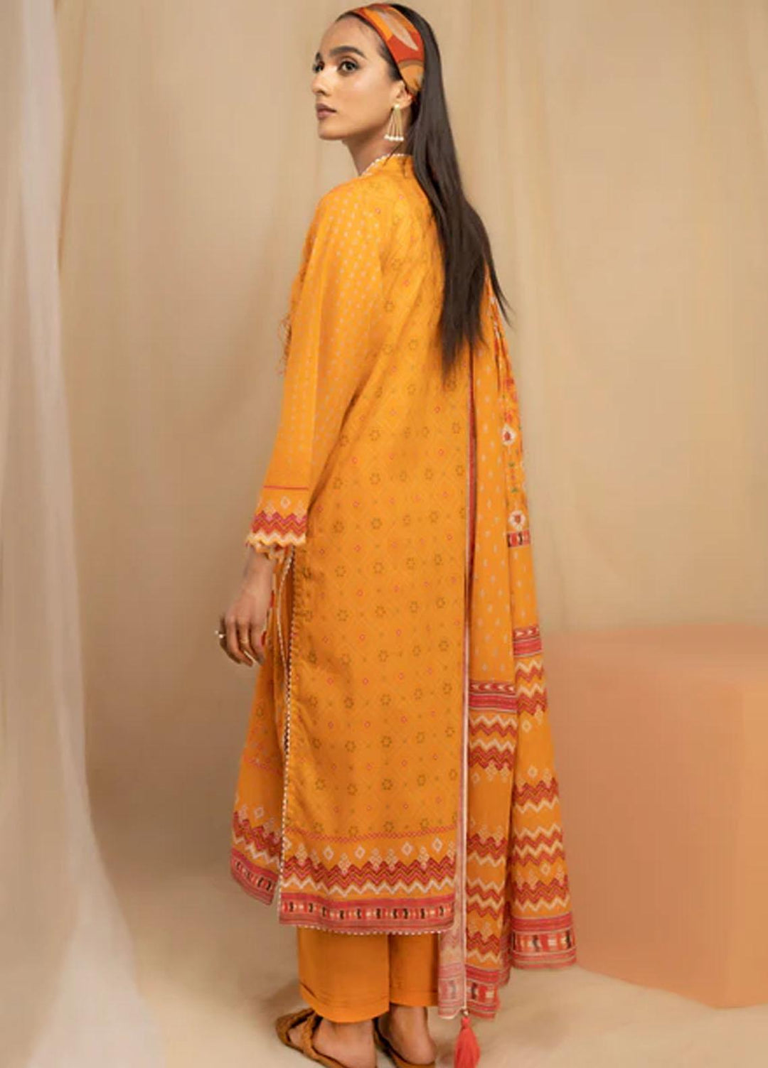 Lakhany Printed Lawn Suits Unstitched 3 Piece LSM23KP KPC-SR-0095-B - Summer Collection