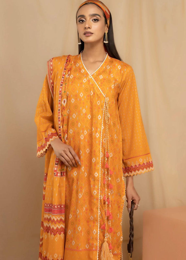 Lakhany Printed Lawn Suits Unstitched 3 Piece LSM23KP KPC-SR-0095-B - Summer Collection