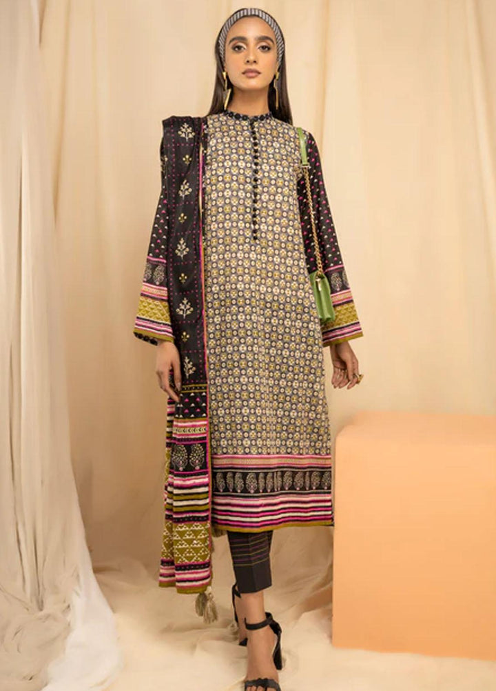 Lakhany Printed Lawn Suits Unstitched 3 Piece LSM23KP KPC-SR-0096-B - Summer Collection