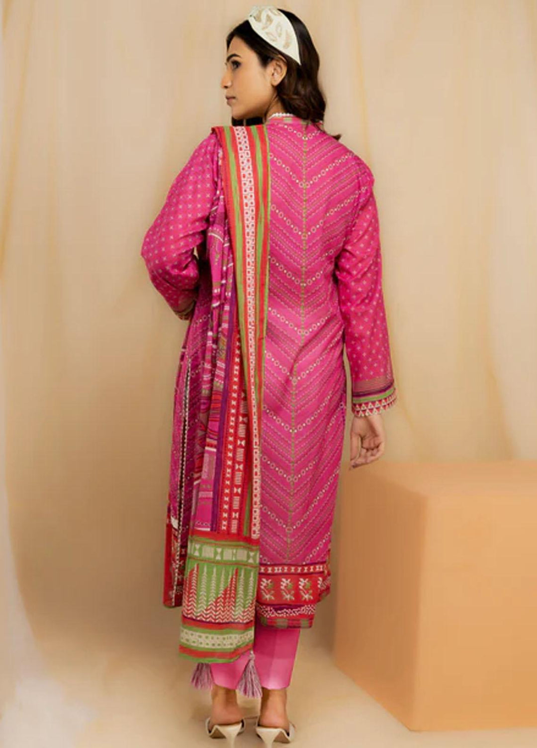 Lakhany Printed Lawn Suits Unstitched 3 Piece LSM23KP KPC-AA-0004-B - Summer Collection