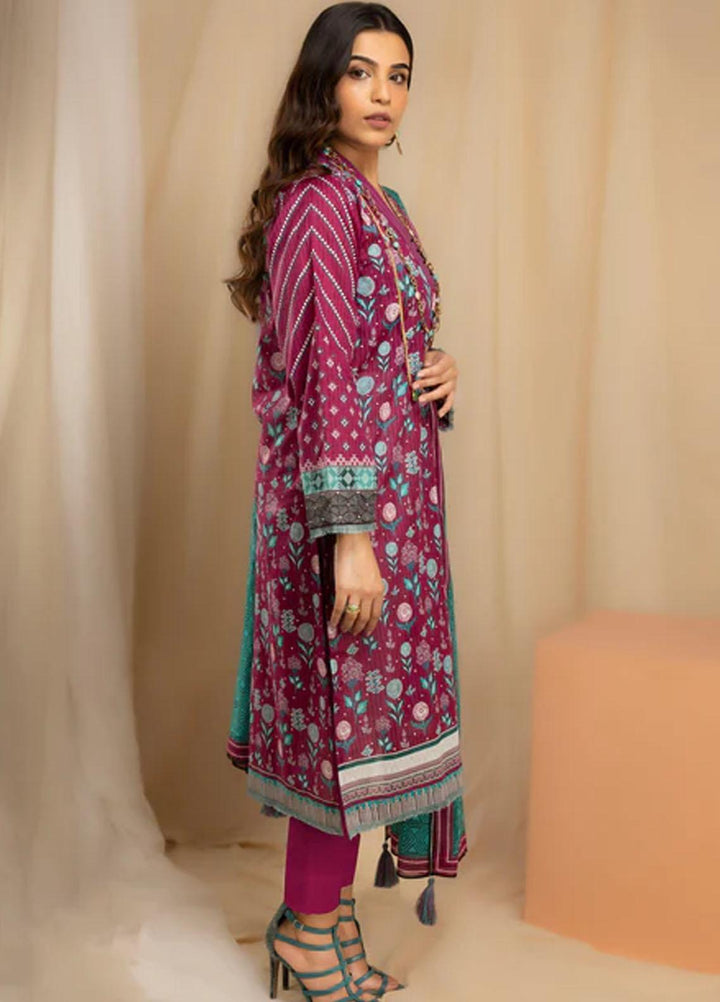 Lakhany Printed Lawn Suits Unstitched 3 Piece LSM23KP KPC-ZH-0033-B - Summer Collection